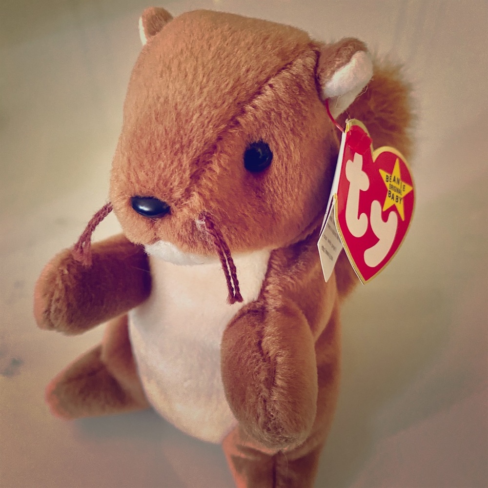 “Nuts” Beanie Baby